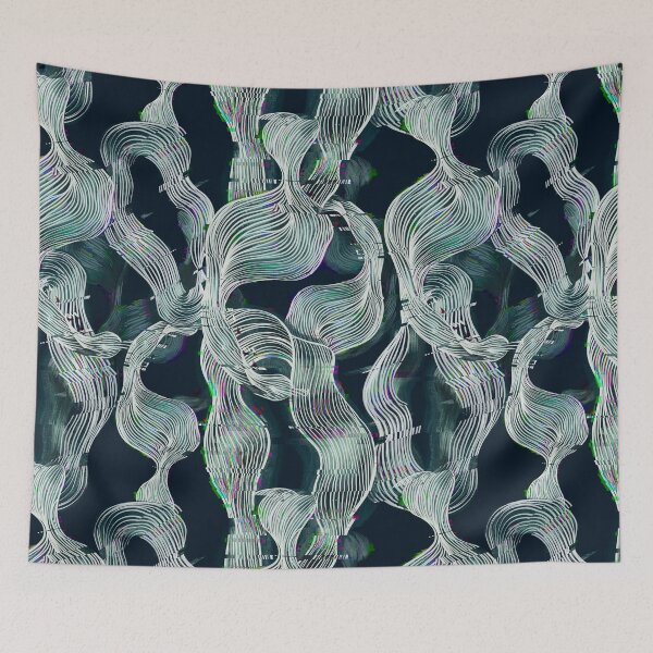 Item preview, micro nature glitch pattern designed and sold by ANAKOTO.