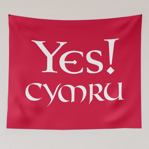 Item preview, Yes Cymru on Welsh Red designed and sold by Civil-Woke.