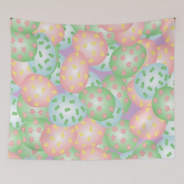 Item preview, Flowers Easter Eggs designed and sold by customgiftstore.