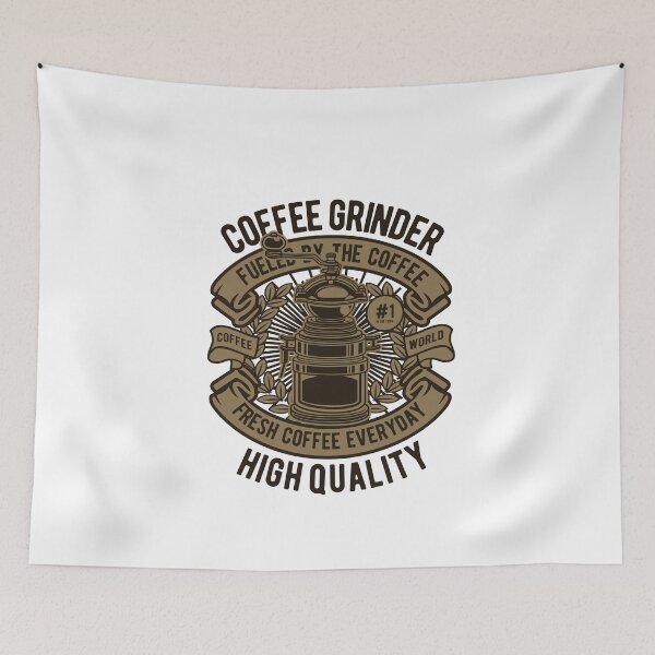 Item preview, coffee grinder designed and sold by WigglyLine.