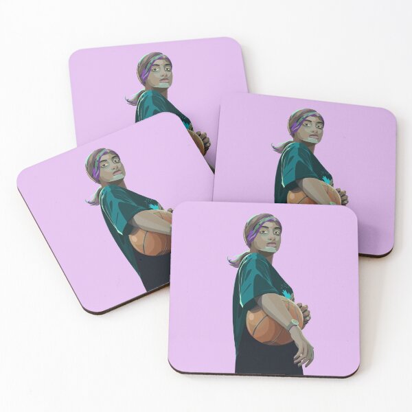 Item preview, Girl whith a basketball in hand | illustration | sport designed and sold by Svetukhina.