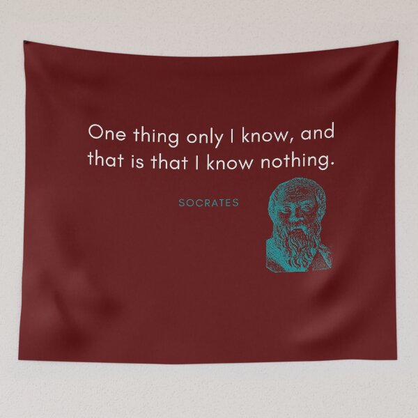 Item preview, Socrates Quote designed and sold by DarioNelaj.