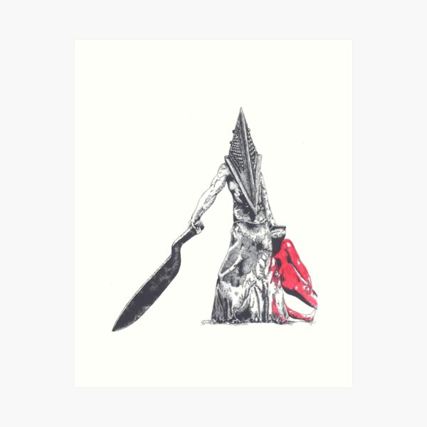 Silent Hill Pyramid Head Print – Koala Art & Design