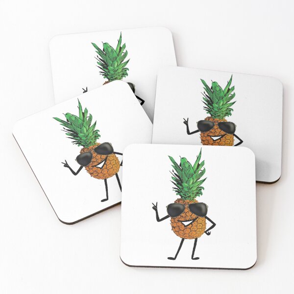 Item preview, Trendy pineapple designed and sold by gsm-print772.