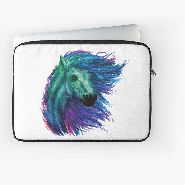 Rainbow Horse Laptop Sleeve