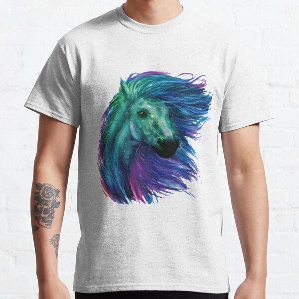 Rainbow Horse Classic T-Shirt