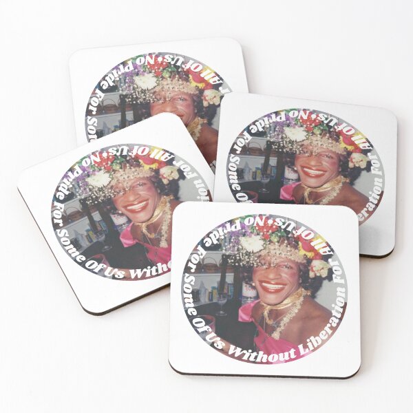 Item preview, Marsha P. Johnson | No Pride for Some | Liberation designed and sold by takemymedicine.