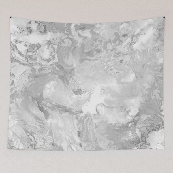 Item preview,  Liquid Silver and Grey Design Pattern designed and sold by AMS-ART.