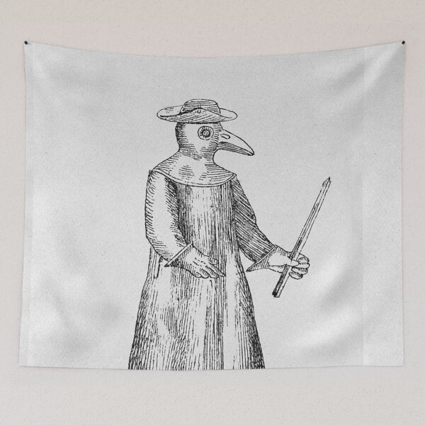 Aperçu de l'œuvre Plague Doctor Dr. IJsbrand van Diemerbroeck (Pestdokter) créée et vendue par Vintage Designs +.