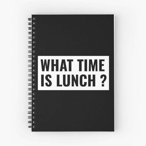 Item preview, what time is lunch ? designed and sold by Kabella-.