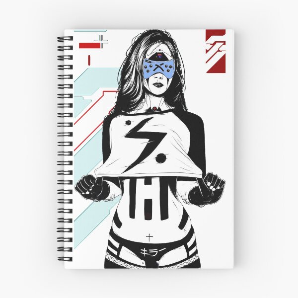 Item preview, Cyberpunk Cyborg Girl Futuristic Style designed and sold by OWLvision33.