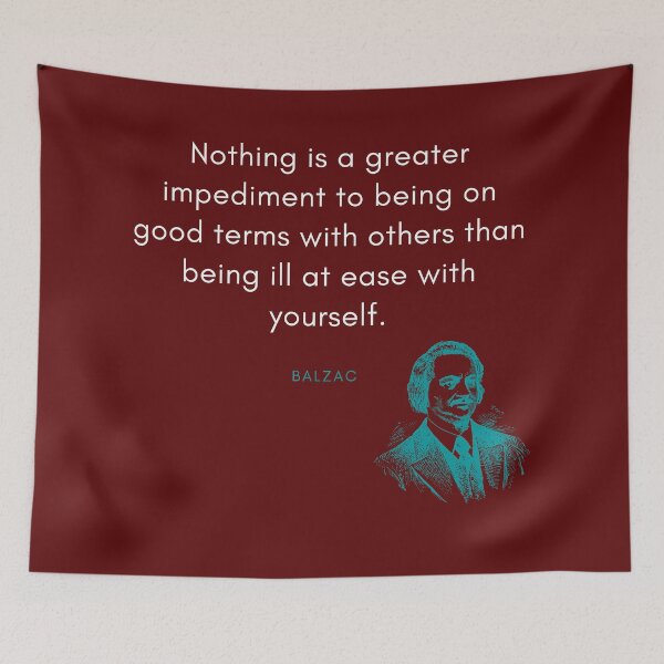 Item preview, Honoré de Balzac Quote designed and sold by DarioNelaj.