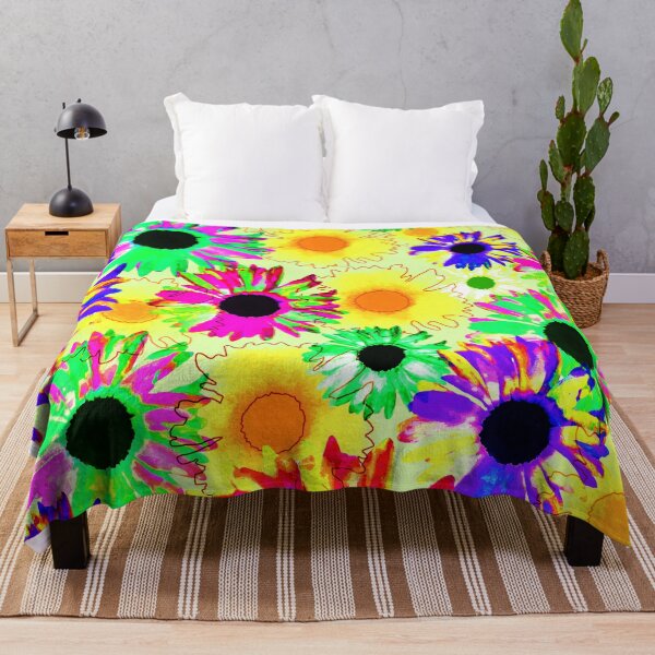 Item preview, Wildflower Floral - Sunny Yellow designed and sold by PoppyPod.