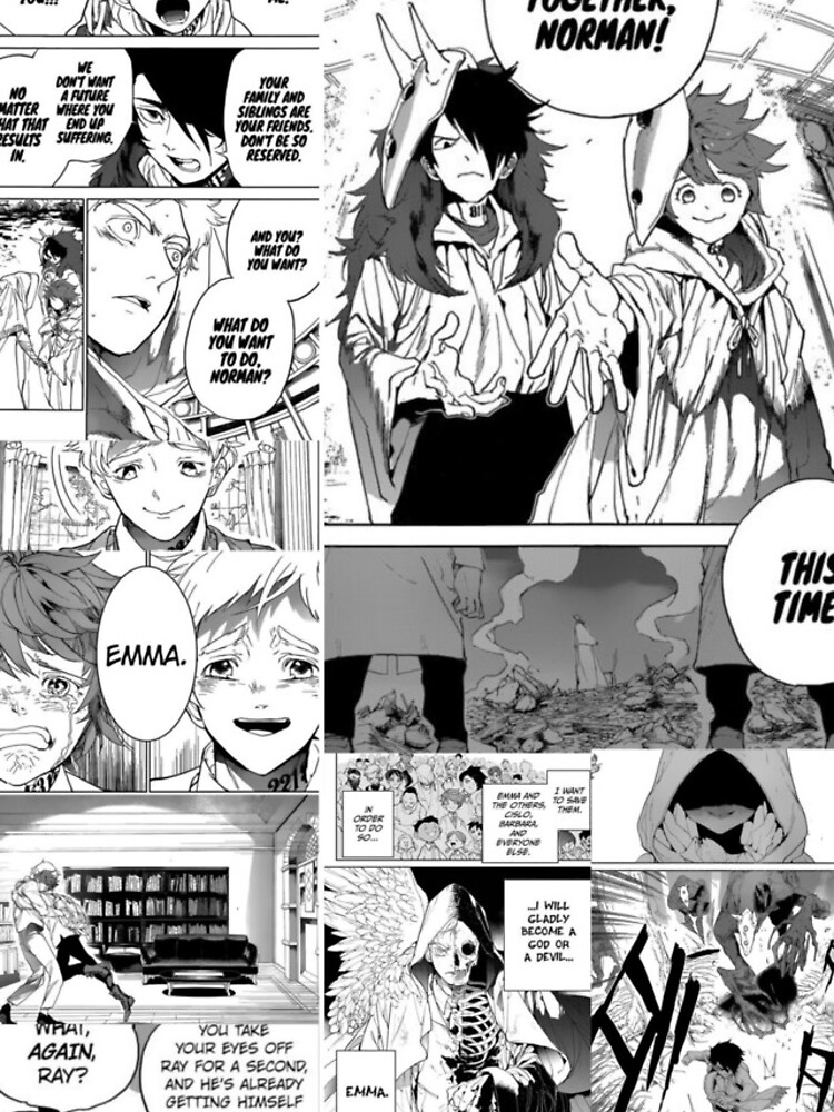 The Promised Neverland - Norman (coloured Manga panel)