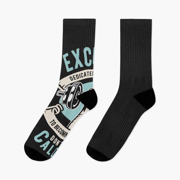 Item preview, Excuses dont burn calories designed and sold by WigglyLine.