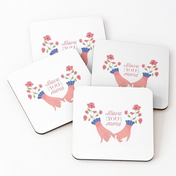 Item preview, Love you more Valentines day designed and sold by niedi18.