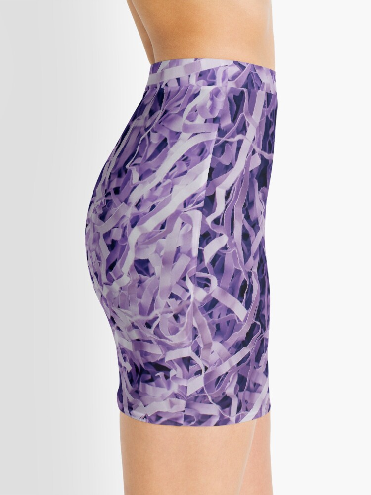 Alternate view of Pieces of Paper Mini Skirt
