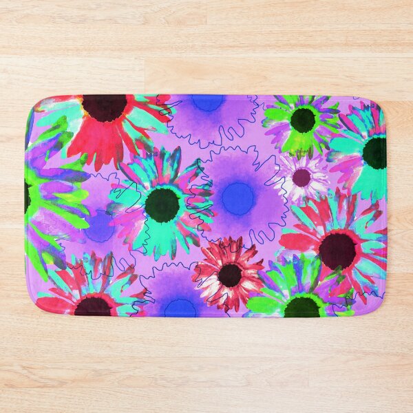 Item preview, Wildflower Floral - Bright Mauve designed and sold by PoppyPod.