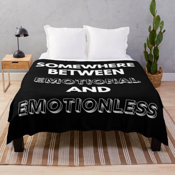 Item preview, Somewhere between emotional and emotionless designed and sold by printernet.