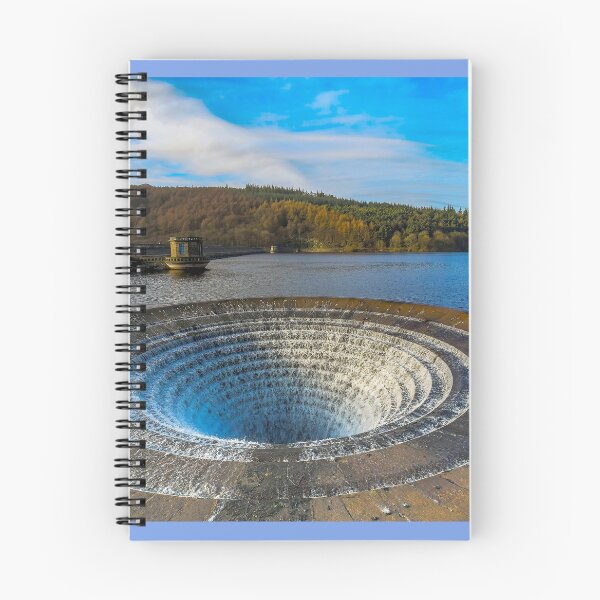 Item preview, Overflow at Ladybower reservoir, Bamford, Derbyshire, UK designed and sold by Itsgrimupnorth.