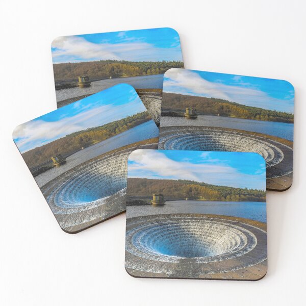 Item preview, Overflow at Ladybower reservoir, Bamford, Derbyshire, UK designed and sold by Itsgrimupnorth.