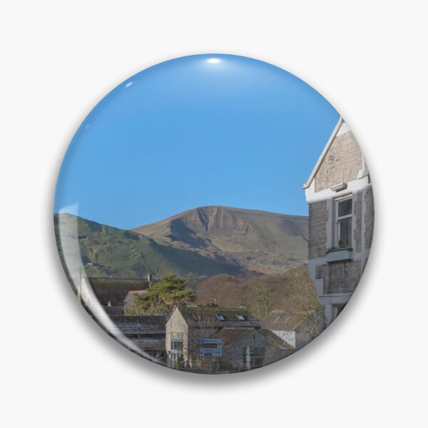Item preview, View of Castleton looking towards Mam Tor, Derbyshire,UK designed and sold by Itsgrimupnorth.
