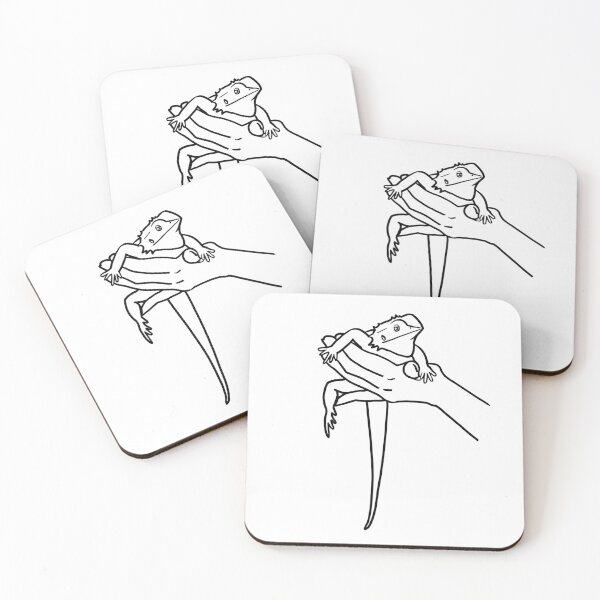 Item preview, Handling a Bearded Dragon designed and sold by PrileyRileyArt.