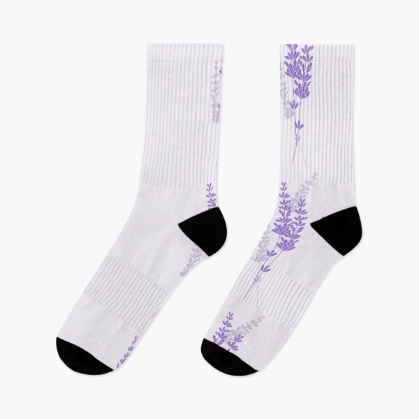 Item preview, Minimal Purple Lavender Flowers designed and sold by Leoana.