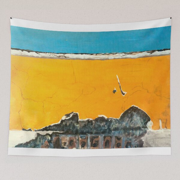Item preview, The Crumbling Land (acrylic painting design) designed and sold by rikstrong.