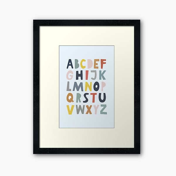 Item preview, Alphabet Nursery Colorful Playroom Baby Kid designed and sold by brandimon81.