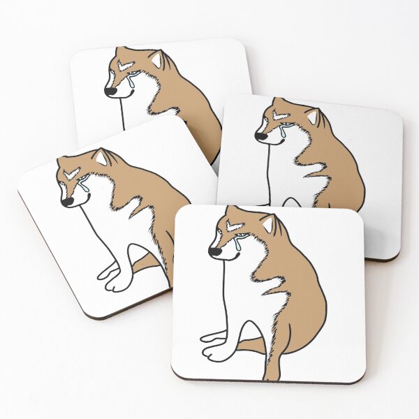 Item preview, Crying Cheem Sad Doge Meme designed and sold by A147551.