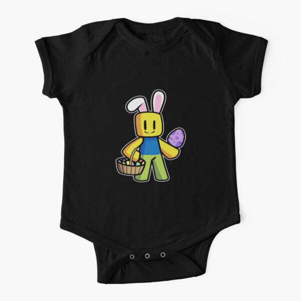 Roblox Bunny Short Sleeve Baby One Piece Redbubble - roblox infection egg