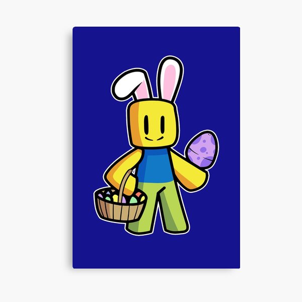 Roblox Bunny Wall Art Redbubble - cartoony bunny ears roblox