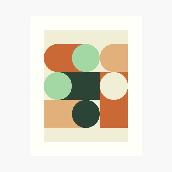 Item preview, Modern Geometric 84A designed and sold by theoldartstudio.