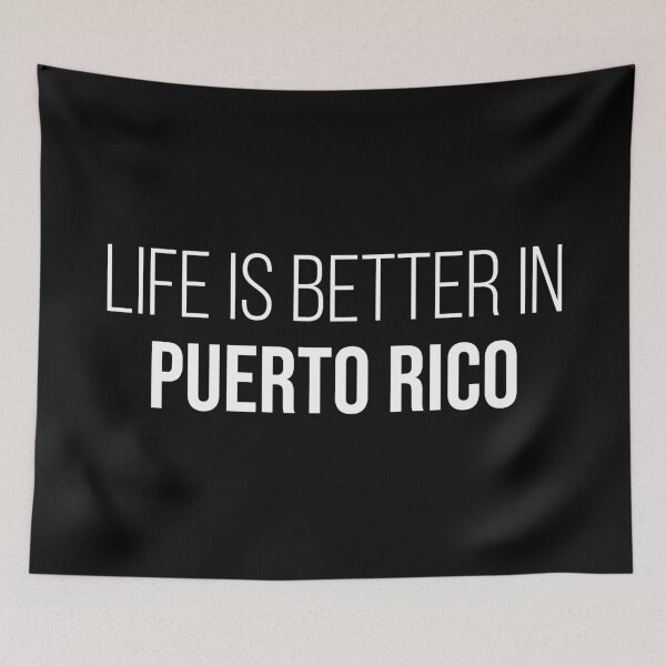 Item preview, Life is better in Puerto Rico designed and sold by XCIV.