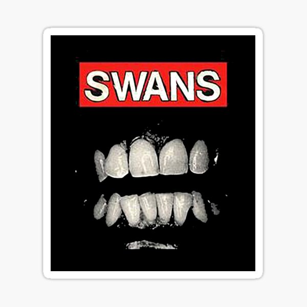 Swans Band Logo Stickers | Redbubble