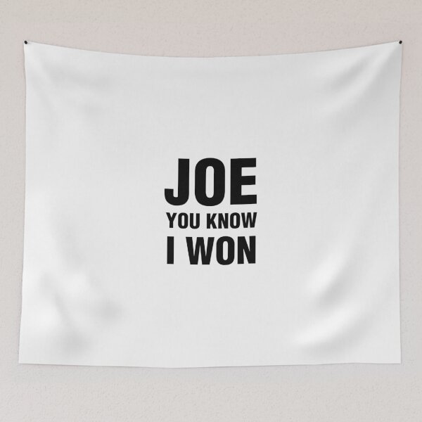 Item preview, Joe You Know I Won designed and sold by doyle-design.