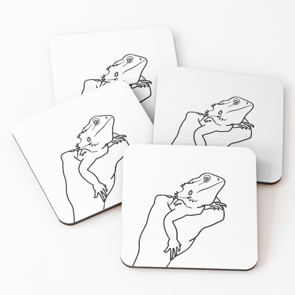 Item preview, Holding a Bearded Dragon designed and sold by PrileyRileyArt.