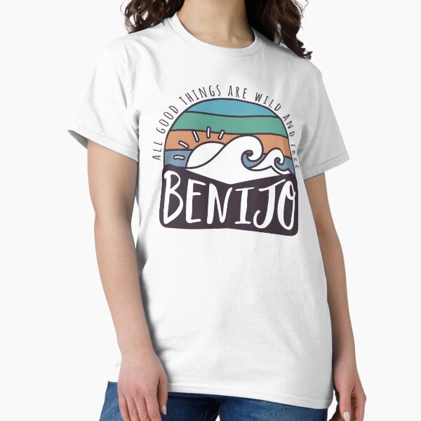 Item preview, BENIJO - ALL GOOD THINGS ARE WILD AND FREE -Entre lava y salitre designed and sold by lava y salitre.