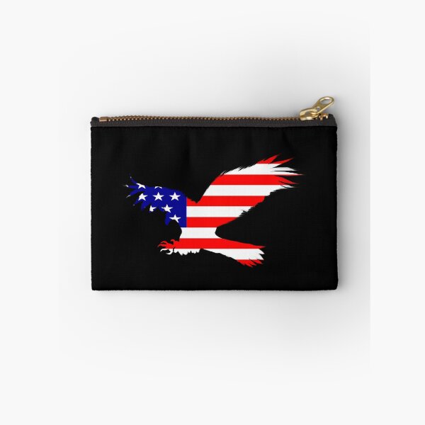 Item preview, Swooping Eagle Silhouette in USA Flag Colours designed and sold by SankDesigns.