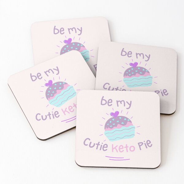 Artikelvorschau, Cutie Keto Pie | KETO LOVE (Pastell) entworfen und verkauft von Le Plus Three.
