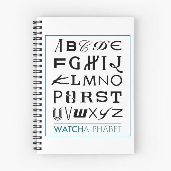 Item preview, Watch brands alphabet a to z designed and sold by BlimeyPrints.