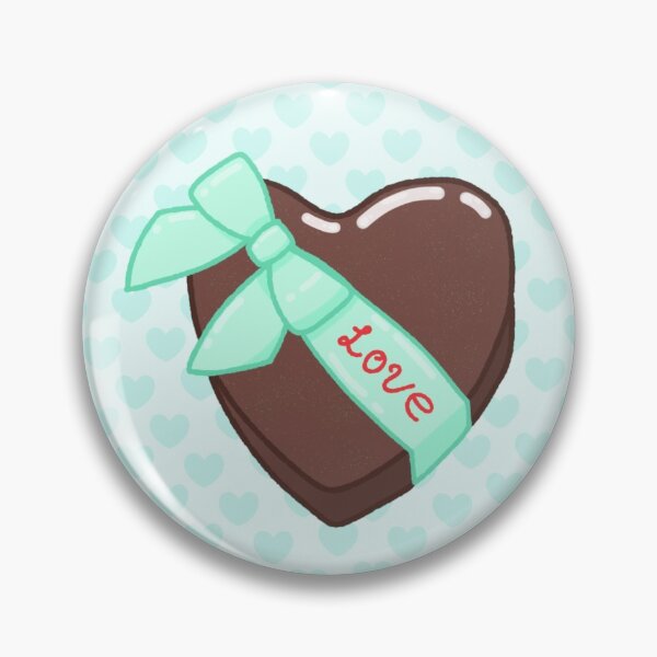 Item preview, Chocolate Mint Heart designed and sold by DoingTheDoodle.