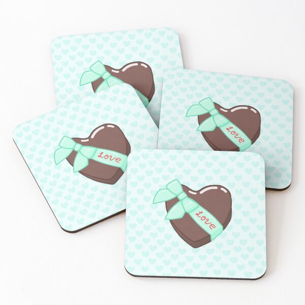 Item preview, Chocolate Mint Heart designed and sold by DoingTheDoodle.