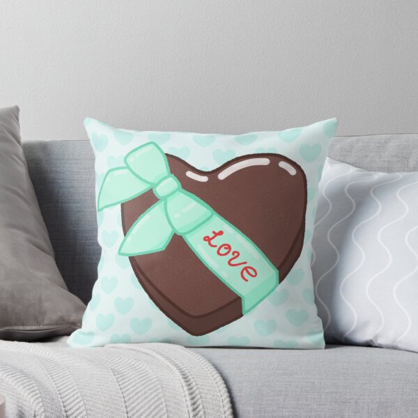 Item preview, Chocolate Mint Heart designed and sold by DoingTheDoodle.