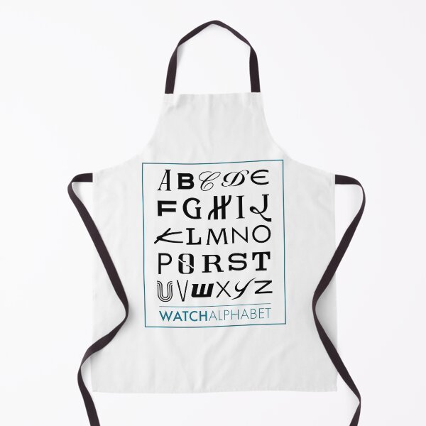Item preview, Watch brands alphabet a to z designed and sold by BlimeyPrints.