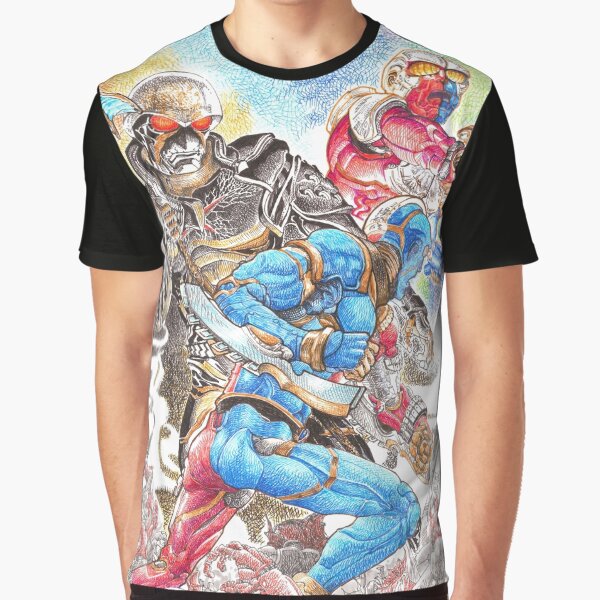 Kikaidas Battlefield Graphic T-Shirt