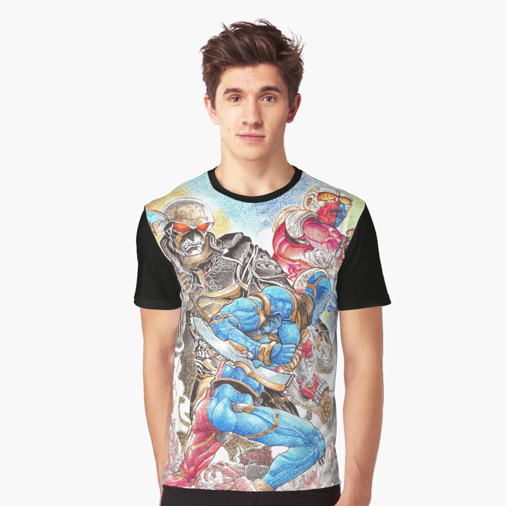 Kikaidas Battlefield Graphic T-Shirt