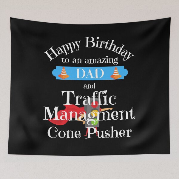 Item preview, Happy Birthday to an Amazing Dad and Traffic Management Worker designed and sold by fra02.