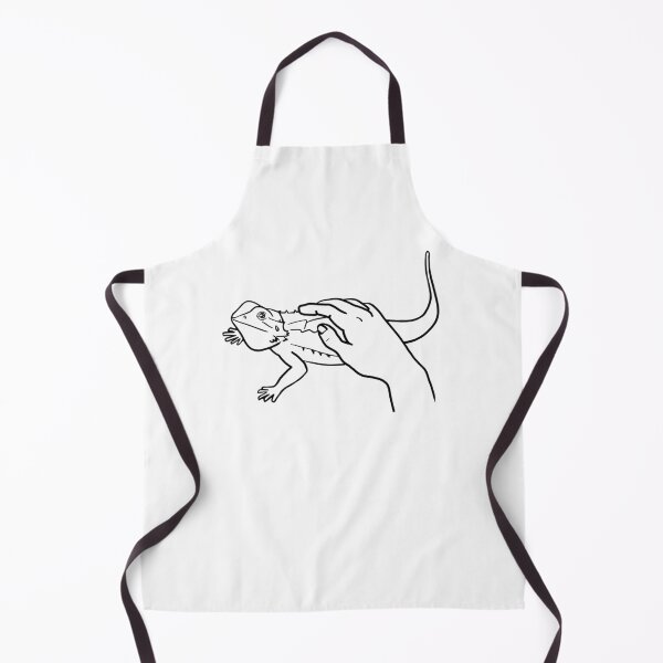 Item preview, Petting a Bearded Dragon designed and sold by PrileyRileyArt.